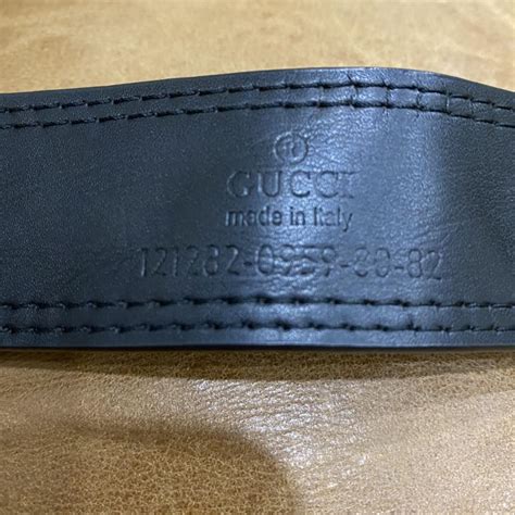 gucci 121282|check Gucci belt serial number.